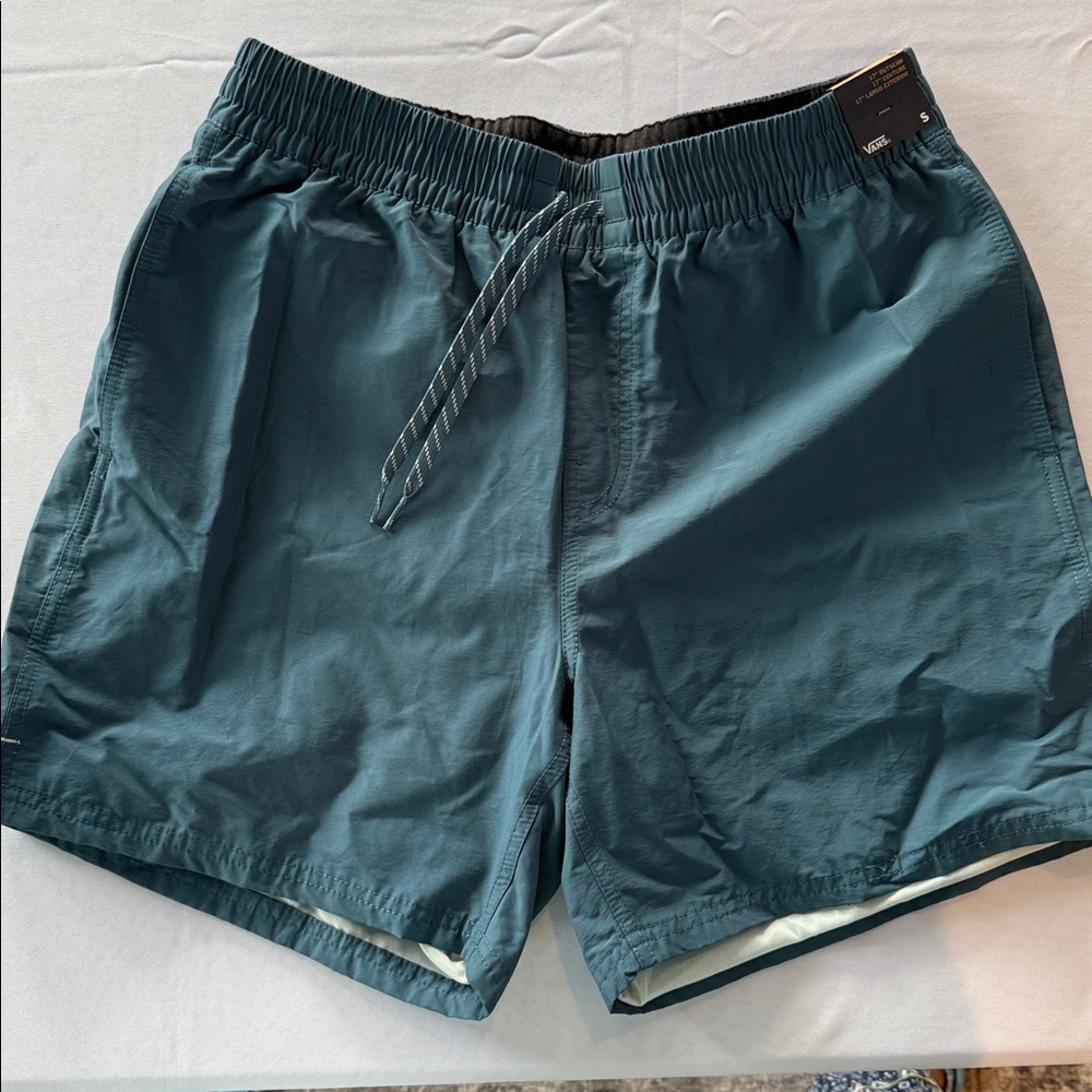 Vans Men's Dark Teal Swim Trunks